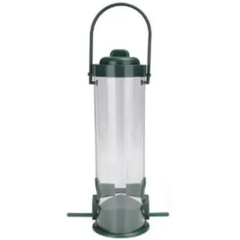 

New Plastic Comfort Bird Pet Feeder Waterer Garden Hanging Suction Cup Automatically Bird Feeder Farming Equipment Outdoor