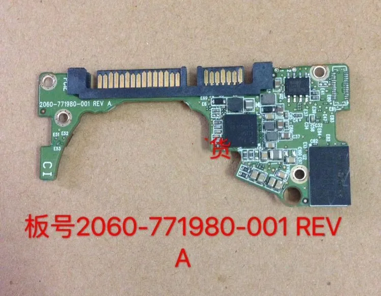 HDD PCB Логическая плата печатная 2060-771980-001 REV A P1 P2 2 5 SATA восстановление данных