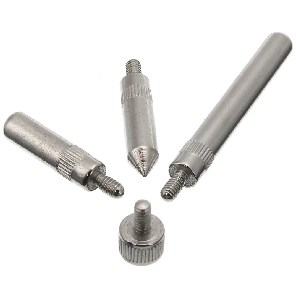 

22pcs/set Tip Probe Tool Thread Pin Dial Indicator Test Micrometer Pointed Curved Taper Measuring Instruments High Speed Steel