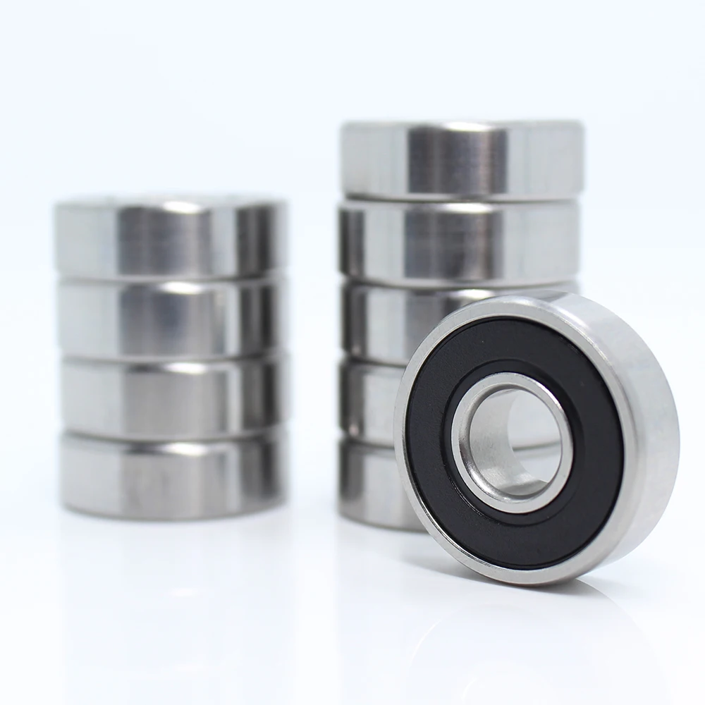 608RS Bearing 8*22*7 mm ( 10 PCS ) ABEC-5 Skateboard Scooter 608 2RS Ball Bearing Miniature Skate Roller 608-2RS 608 RS Bearings 608RS Bearing 8*22*7 mm ( 10 PCS ) ABEC-5 Skateboard Scooter 608 2RS Ball Bearing Miniature Skate Roller 608-2RS 608 RS Bearings