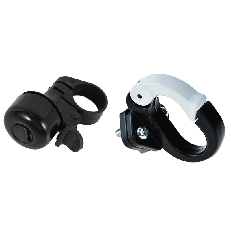 Metal Ring Handlebar Bell Alarm Horn Sound for Bike & Xiaomi Mijia M365 Electric Scooter Front Hook Hanger | Спорт и развлечения