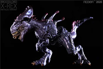 

REBOR 1:35 Scale Alien Tyrannosaurus X-REX 160567 Metal Brood Lord 43 cm Adult Dinosaur Model Toy