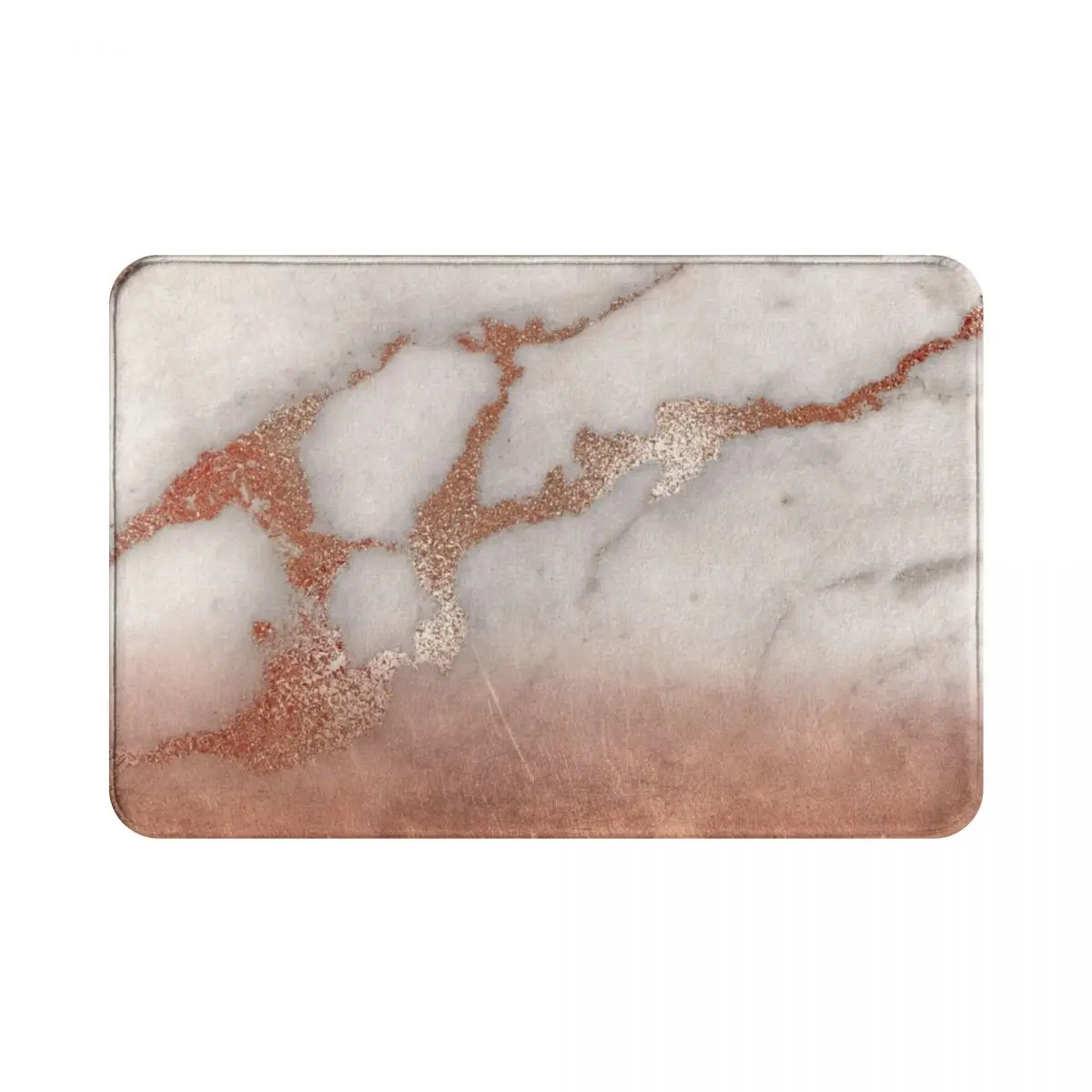 Коврик из металлической фольги с мраморным покрытием и нескользящим | Дом сад
