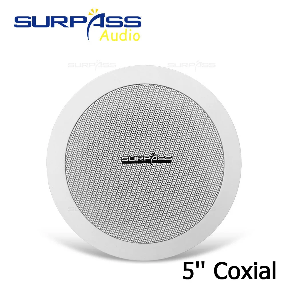 5 дюймовый потолочный динамик PA System Pro Audio Background Music Speaker Пассивный для звуковой