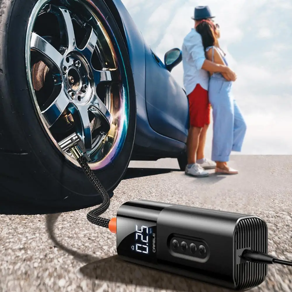 

Electric Protable Car Air Compressor Air Digital Pressure Gauge Mini Inflator Auto Tyre Pump High Pressure Tire Air InflatorPumP