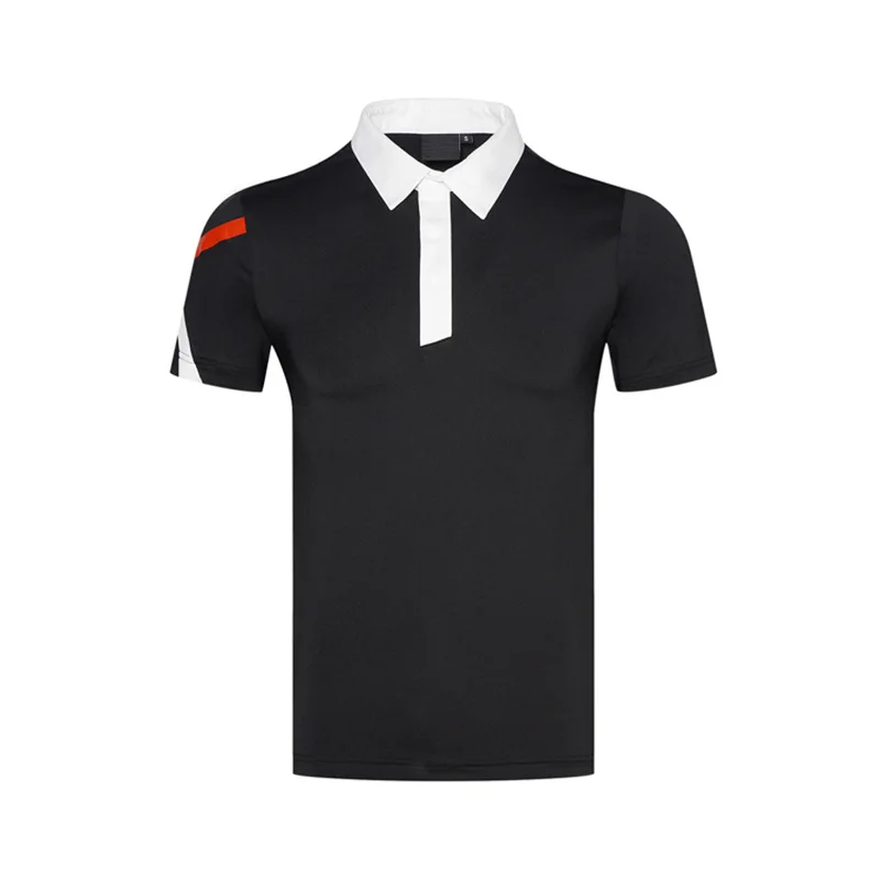 

2020 Spring summer golf clothing men's outdoor sports short-sleeved Golf T-shirt stitching color breathable quick-dry shirt top