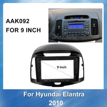 

9 Inch Stereo Panel Dash Mount Trim Installation Kit Frame Car Radio Fascia Frame Dash Panel for Hyundai Yuedong 2010