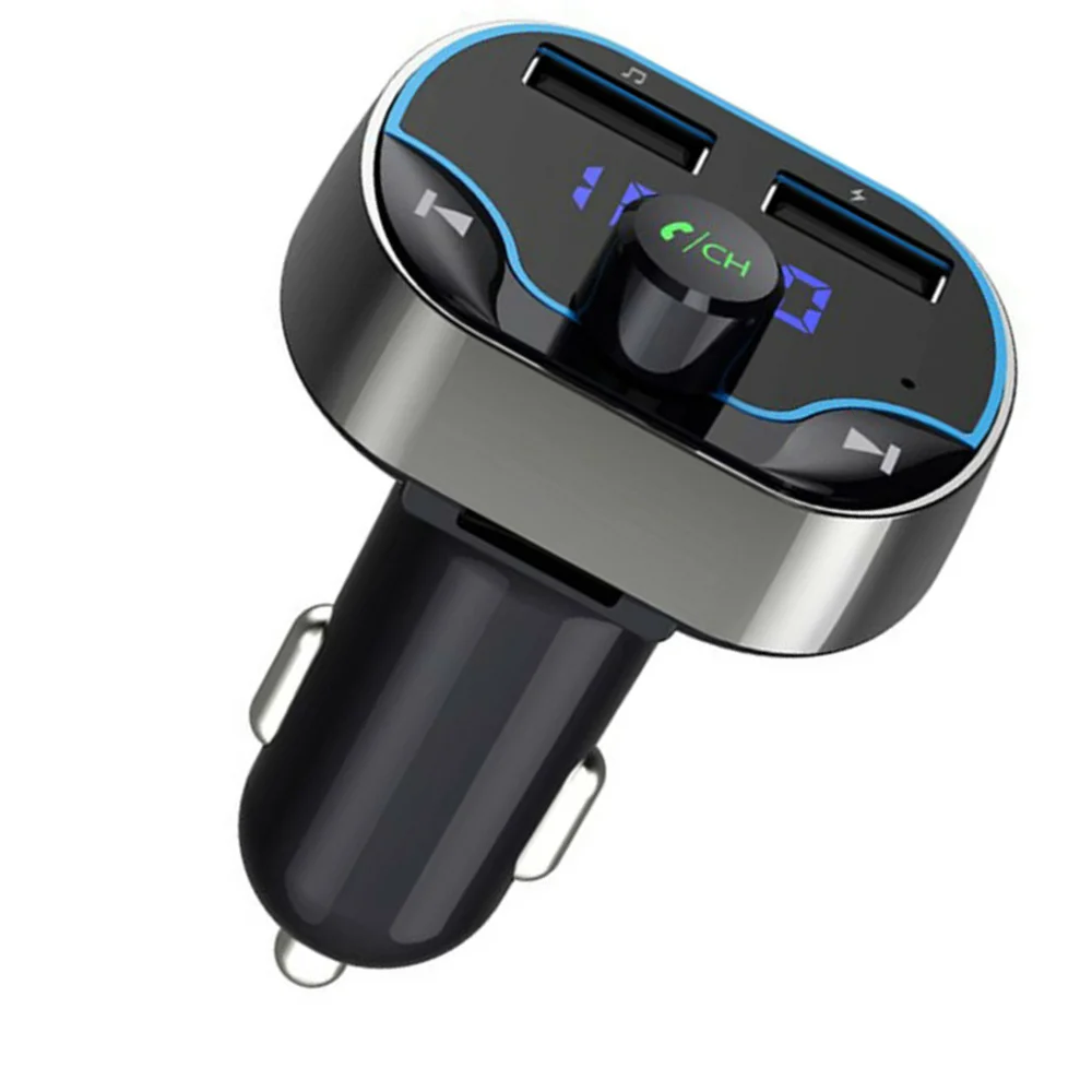 Автомобильный MP3 музыкальный плеер Bluetooth 5,0 приемник fm-передатчик двойной USB QC3.0 зарядное устройство U диск/TF карта без потерь музыка