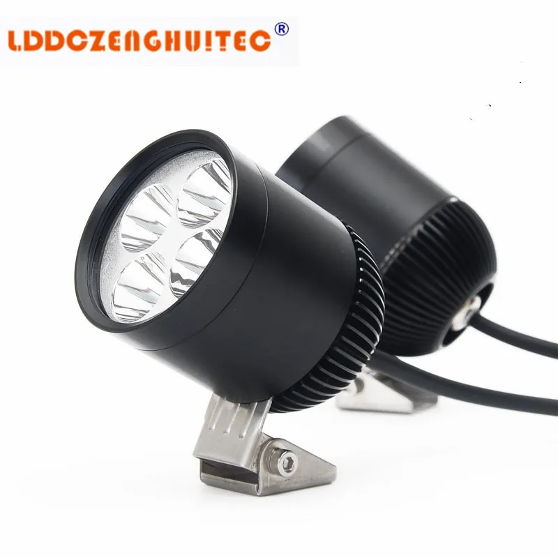 LDDCZENGHUITEC 1200Lm светодиодный головной светильник для мотоцикла в сборе жесткий светильник Точечный светильник вспомогательная лампа DC9-32v Аксессуары для мотоцикла