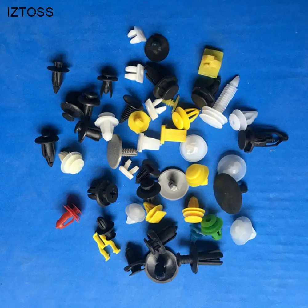 500Pcs Mixed auto fastener Vehicle Car Bumper Clips Retainer Fastener Rivet Door Panel Liner universal for all car | Автомобили и
