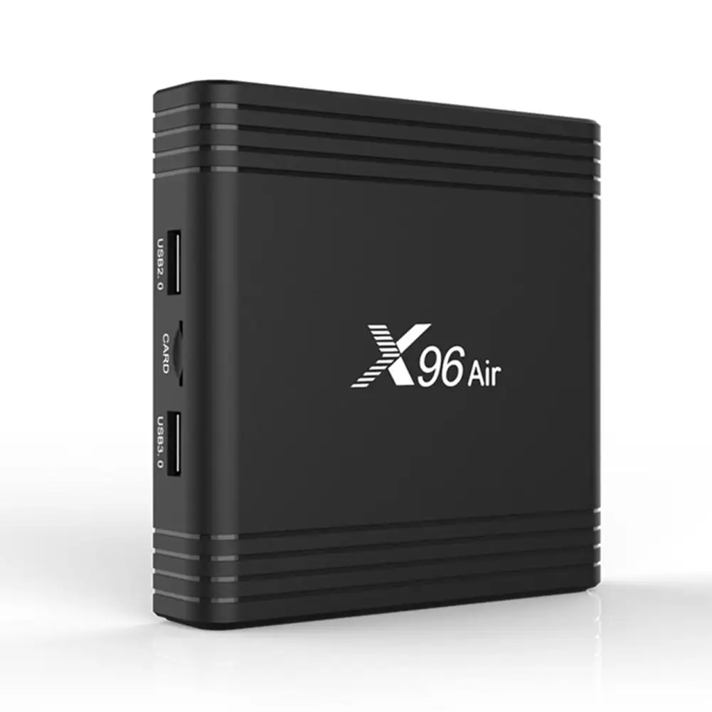 ТВ-приставка X96 Air Amlogic S905X3 Mini Android 9,0, 4 ГБ, 64 ГБ, 32 ГБ, wifi, 4 K, 8 K, 24 кадра в секунду, сетевая приставка, двойная 2,4G, 5G, wifi, мини-приставка