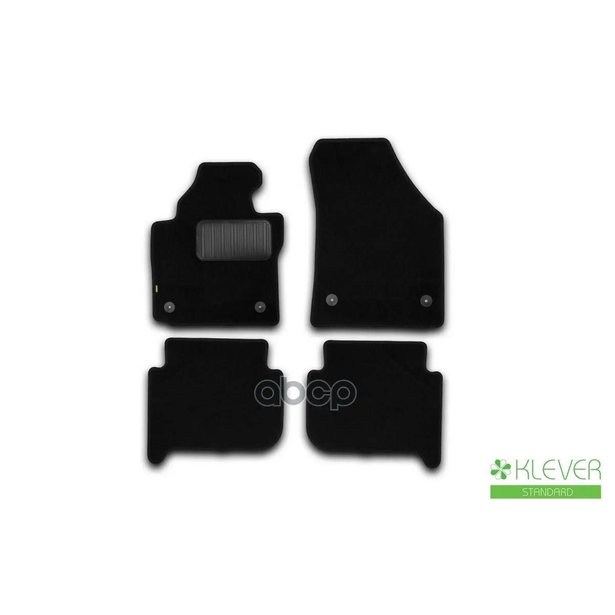 Коврики В Салон Klever Standard Volkswagen Touran Акпп 2006-, Мв., 4 Шт.(Текстиль) Klever арт. KLEVER02511001210kh