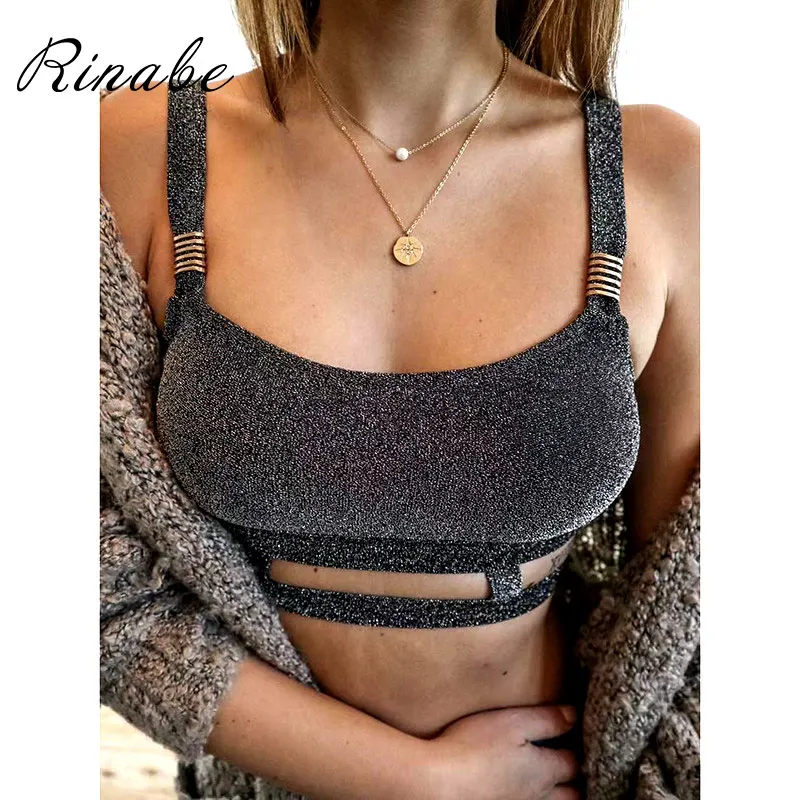 

Rinabe High Waist Bikini 2020 Swimsuit Female Solid Biquini Halter Bikinis Bathign Suit Women Hollow Out Bikini Set Beachwear