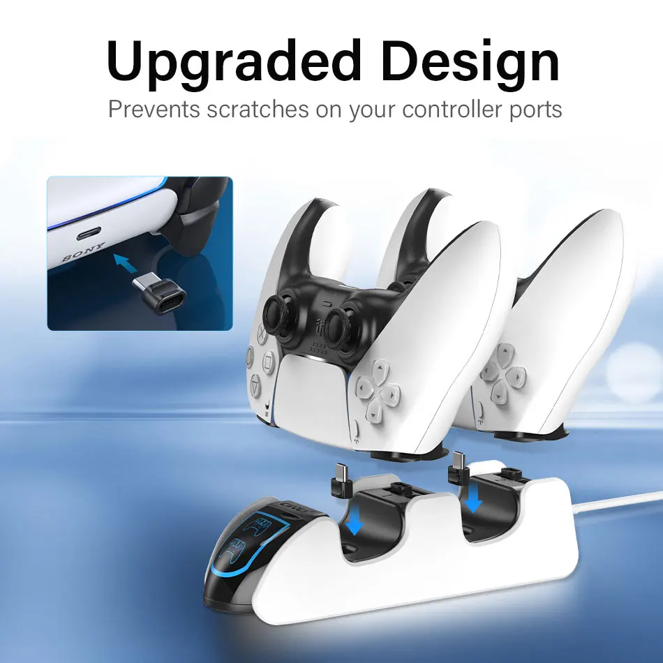 

Charging Stand For Sony Playstation Play Station PS 5 PS5 Controller Gamepad Holder Accessories Remote Control Support Joystick