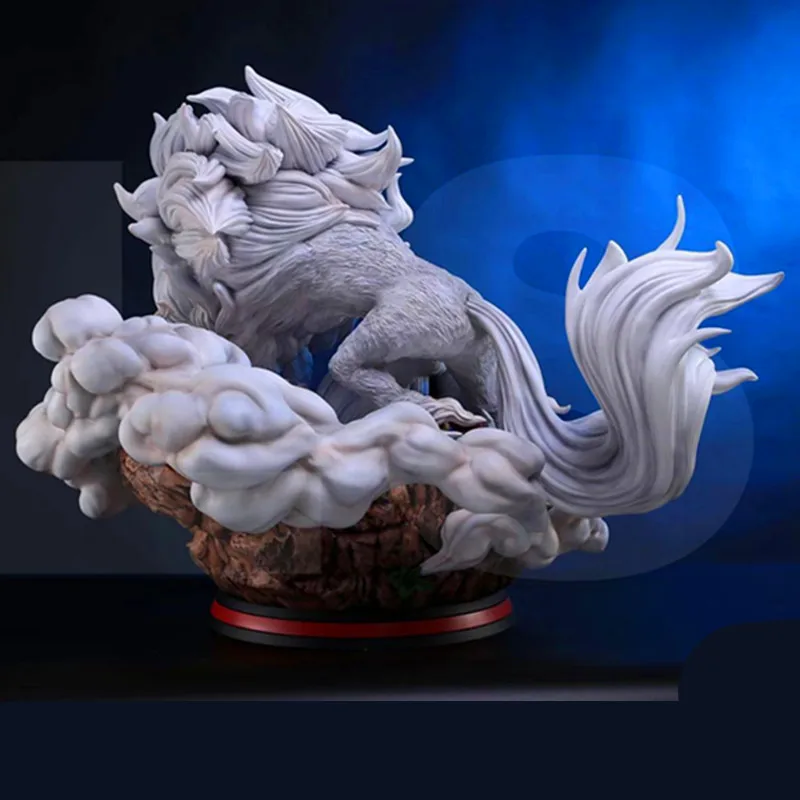 Аниме Inuyasha собака демон Sesshoumaru большая собака сцены GK смола статуя фигурка модель игрушки подарки X4200