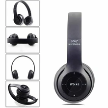 Bluetooth V5 0 Wireless Headphones Ear Foldable Stereo Noise Cancelling Headset