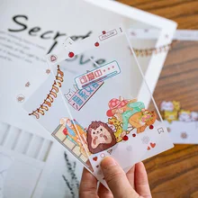 30 шт./упак. Mu Yu series Примечания настенные наклейки для детской DIY дневник в стиле Скрапбукинг фото Ablums
