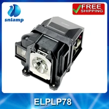 ELPLP78/V13H010L78 Лампа для проектора Epson PowerLite 2030 2000 730HD 725HD 600 VS230 VS330 VS335W EX3220 EX6220 EX7220