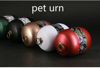 

Pet Memorial Iron Urn For Dogs Cats Birds Cremation Ashes Openable Ashes Holder Small Animals Mouse Rabbits Fish Funeral Casket