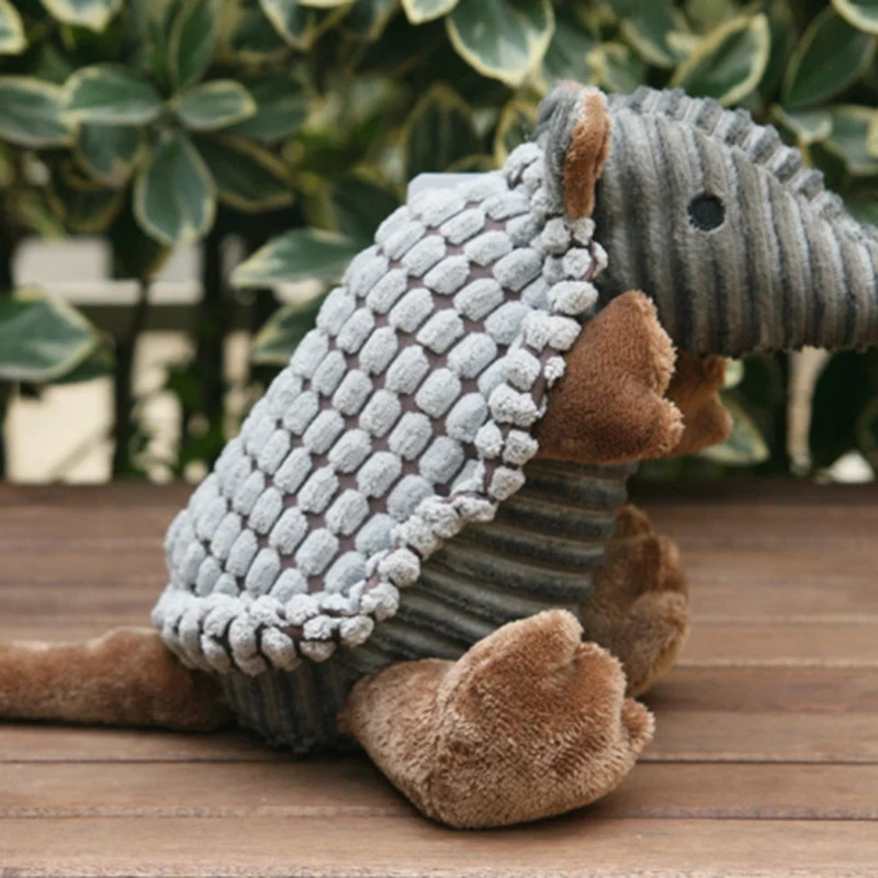 Cleaning Tooth Interaction Pet Indoor Squeak Outdoor Game Cute Dog Chew Doll Sound Training Plush Toy Durable