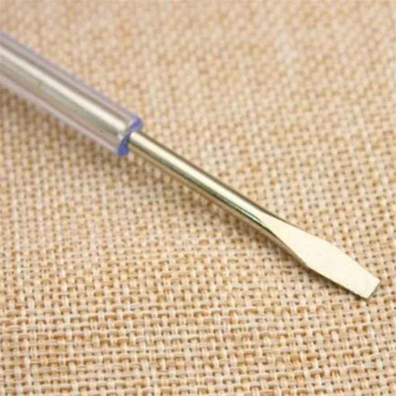Тест карандаш Бытовая отвертка щелевая карманная ручка-датчик напряжения детектор Отвертка с тестером зажим тест карандаш Отвертка