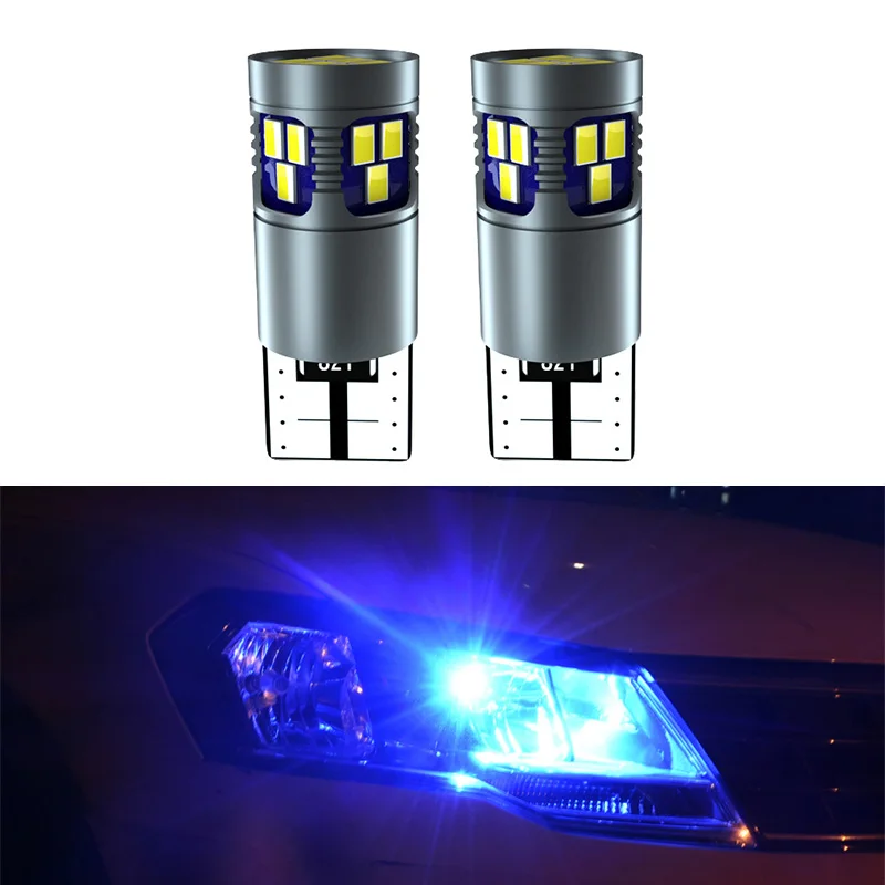 

T10 Led W5W Canbus Decoding White Yellow Blue 168 194 Bulb Clearance Lights Fit For Mercedes Benz C Class W205 GLC GLA