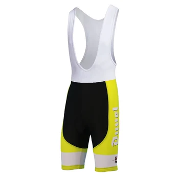 

DUVEL cycling bib shorts culotes cortos ciclismo 9D gel pad yellow bike shorts bretelle ciclismo bicycle wear