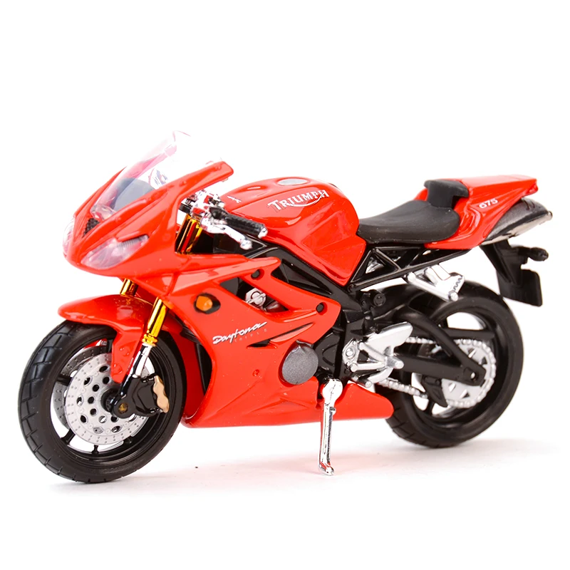 Maisto 1:18 Triumph Daytona 675 955i Speed Triple Thunderbird Static Die Cast Vehicles Collectible Hobbies Motorcycle Model Toys bburago 1 18 triumph speed triple 2011 die cast vehicles collectible motorcycle model toys