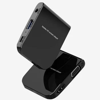 

Mobile Phone and TV Screen Sharing Adapter With Audio Same Screen For Apple Android Universal HDMI+VGA