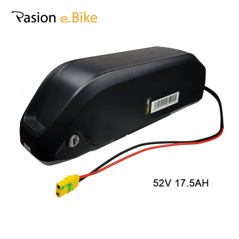 Cheap Pasion e Bike Battery Pack 52V Electric Bike Battery Kit 52V 17.5AH Li Ion Battery For Electric Bicycle Wheel Motor Kit 0