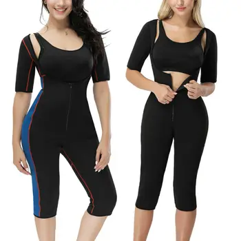 

Women's Sweat Full Neoprene Bodysuit Shaper Compression Sauna Suit Sweat S-3XL