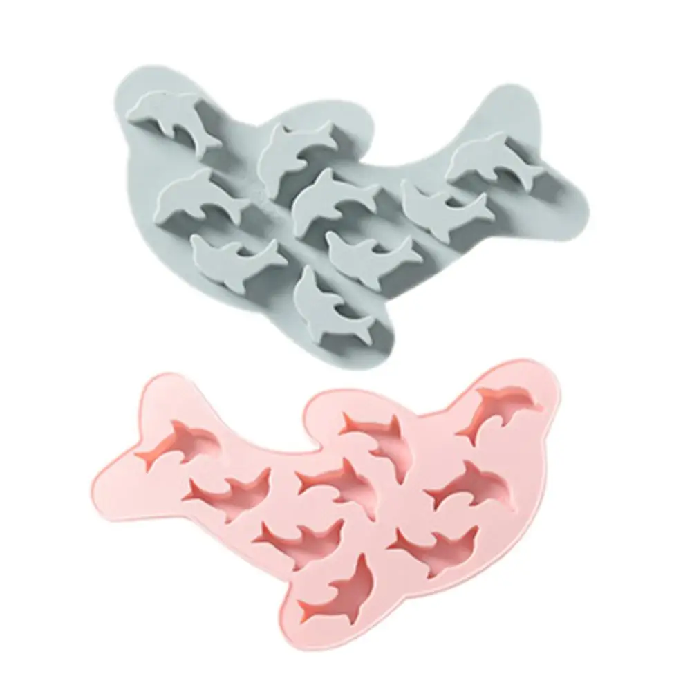 

Silicone Chocolate Mold Dolphin Shapes Baking Tools Non-stick Cake Decor Molds Jelly Candy Mould DIY Sugar Crafts Kitchen Gadget
