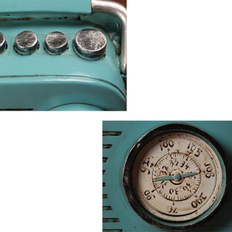 Retro Radio Model Home House Decoration Soft Outfit Design Cabinet Shelf Cafe Figurines