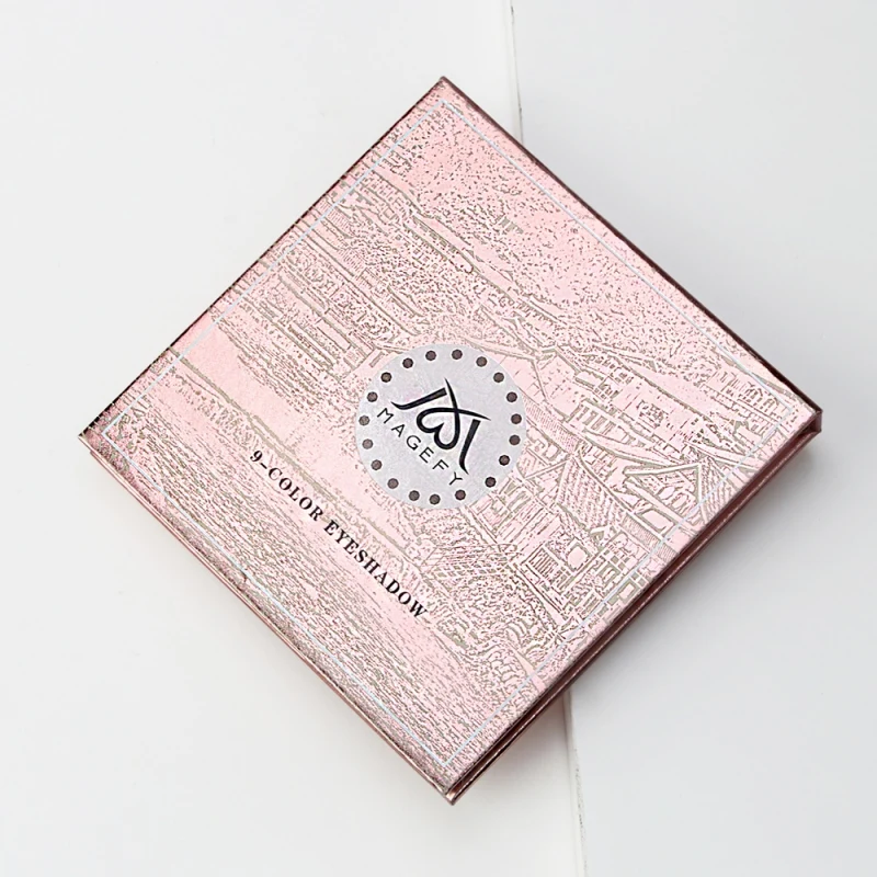 9 Colors Glitter Eyeshadow Makeup Pallete Matte Eye shadow Palette Shimmer and Shine Pink Eyeshadow Powder Pigment Cosmetics