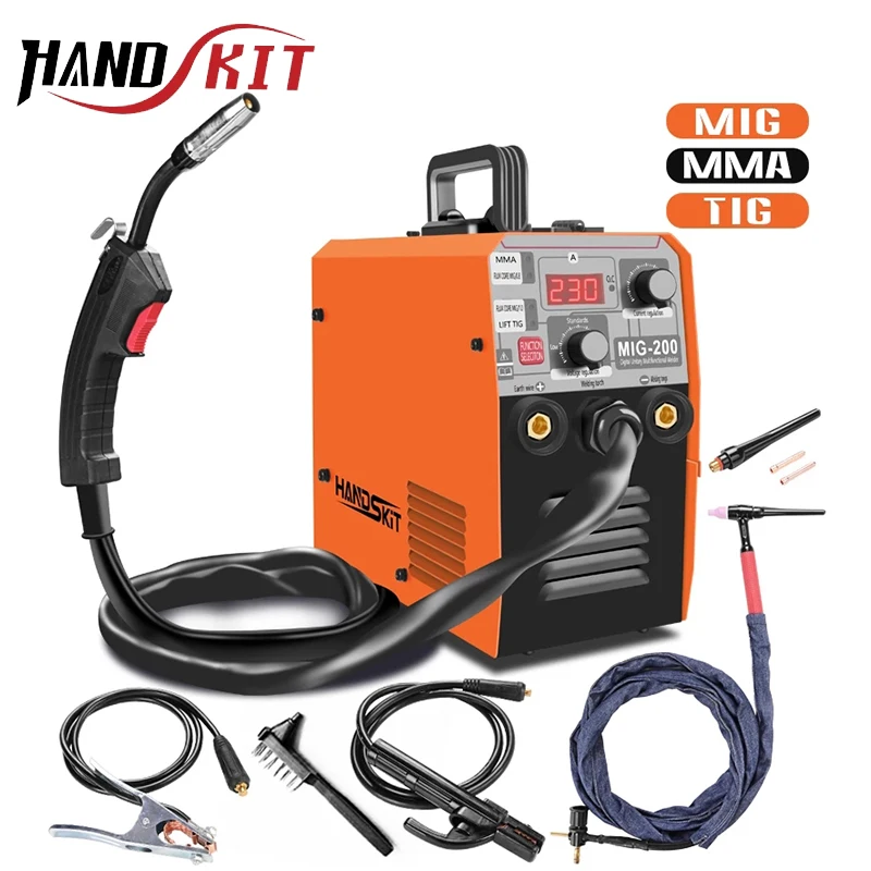 MIG200 Welding Machine IGBT MMA TIG MIG Welding Machine For Home