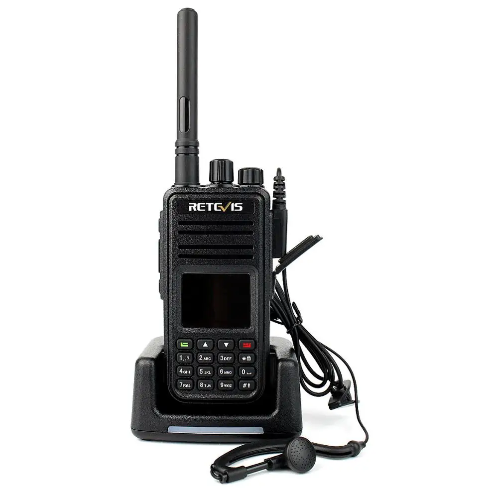 10 шт. DMR Radio Retevis RT3 цифровая рация UHF 400-480 МГц 5 Вт 1000CH 2 пути радио Ham радио Hf трансивер 2 антенны A9110A