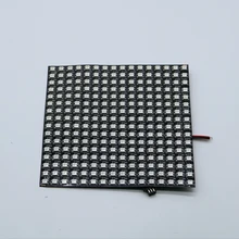 P10mm 16*16 pixel 256leds flessibile mini matrice di led ws2812 WS2812b DC5V
