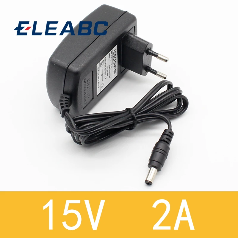Адаптер преобразователь 15V2A AC 100 в 240 1 шт. высококачественный блок питания 15 2 А 2000