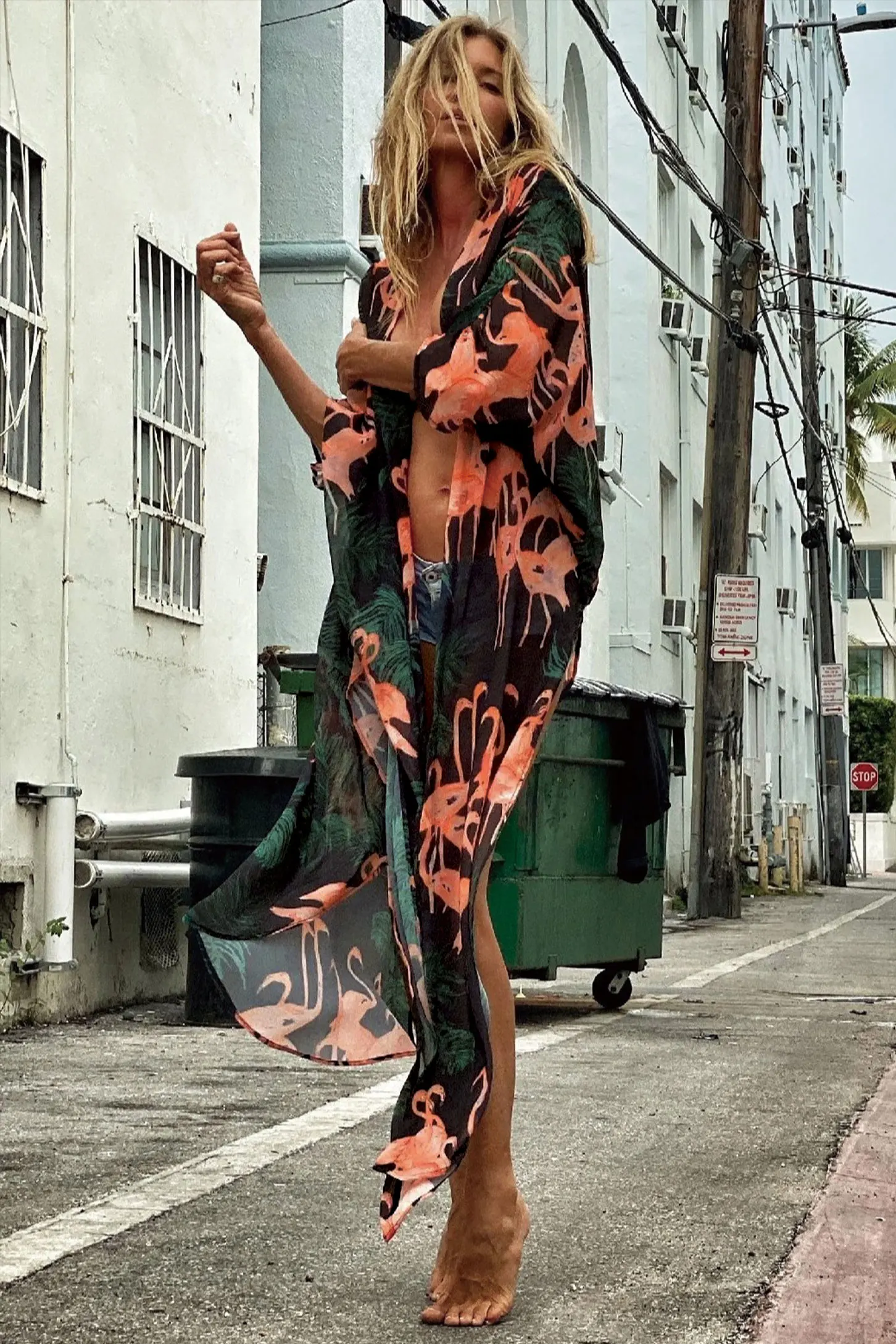 Bikini Cover-ups Boho Print Self Belted Long Sleeve Kimono Dress Tunic Women Summer Clothes Beach Wear Swim Suit Cover Up A1013 long beach dresses