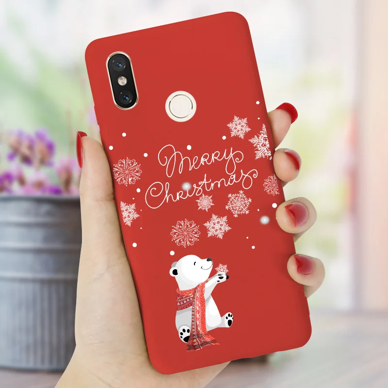Новогодний чехол для Xiao mi Red mi 7 7A 6A 5 Plus Note 5 6 7 8 Pro Чехол для телефона для mi 9T Red mi K20 Pro Чехол Силиконовый Рождественский мультяшный - Цвет: 11w