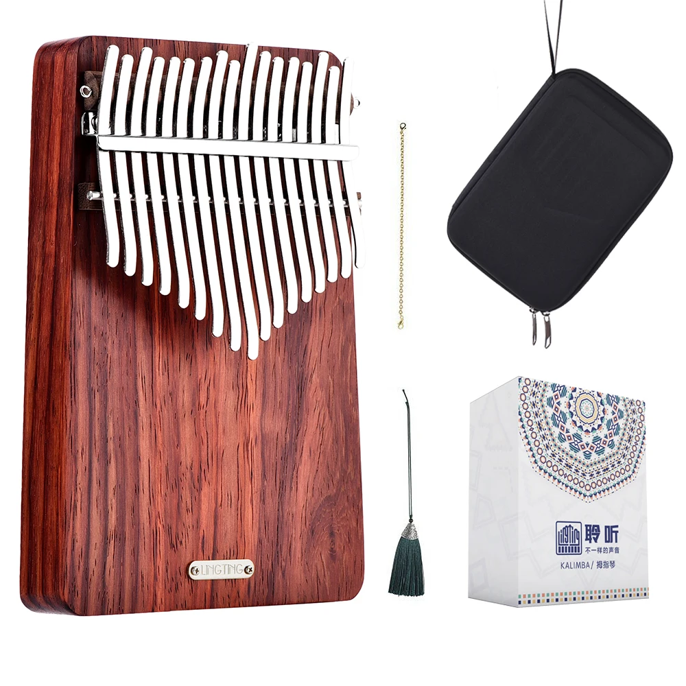 LingTing LT K17A 17 клавиш Kalimba Mbira Thumb Piano(wind whisperer)|Пианино| |