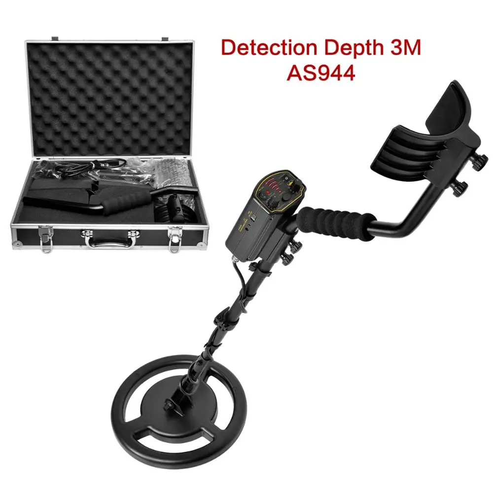 

Underground Metal Detector Treasure Hunter Gold Digger Detection Depth 2.5 M Professional Metal Detector AS944 Waterproof
