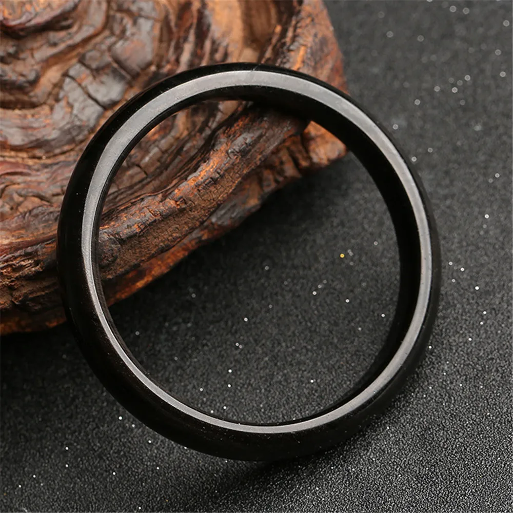 Inner Diameter 62mm Natural Silver Obsidian Bangle For Women Lady Crystal Love Gift 11x9mm Beads Gemstone Fine Jewelry AAAAA