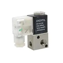 DC12V 250mA 2 положения 3 способа пневматический Соленоидный клапан
