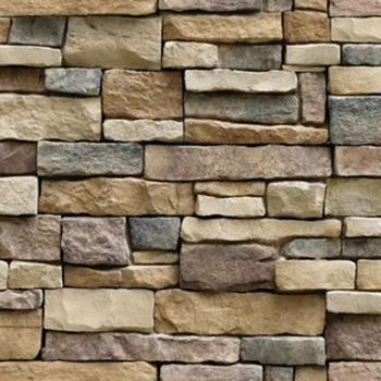 

3D PVC Waterproof Self Adhesive Wallpaper Roll Wood Grain Stone Brick Wallpapers For Living Room Bedroom Wall Papers Home Decor