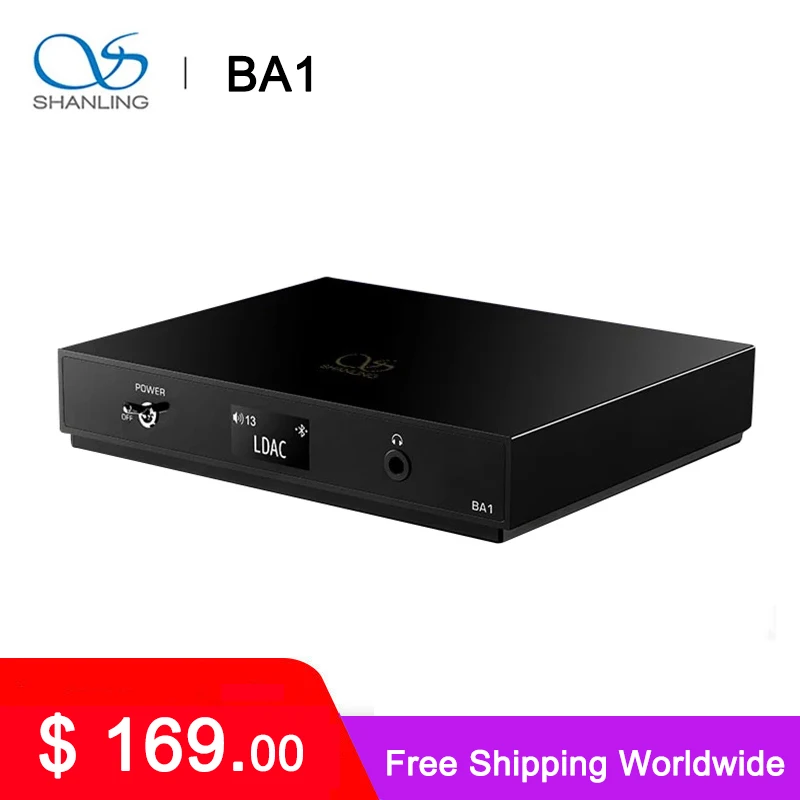 Shanling BA1 ES9218P DAC Desktop Hi-Fi Bluetooth 5.0 Audio Receiver Pure Digital Source LDAC LHDC aptX AAC SBC | - Цена: 14 373,45 руб.
