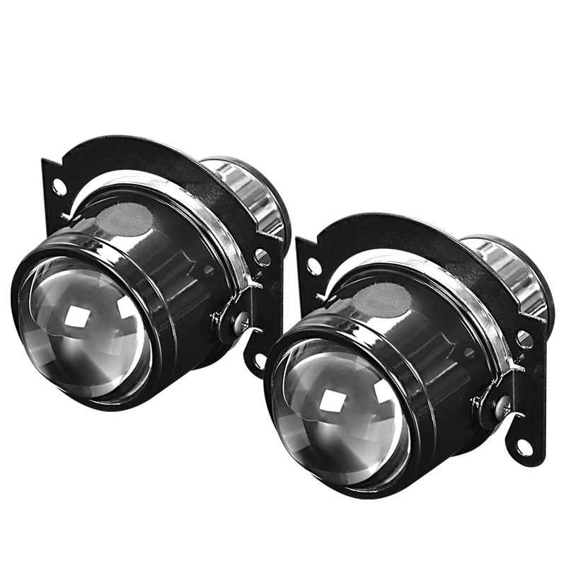 

DERI 2.5 inch HID Bi-xenon Fog Lights Metal Projector Lens Bifocal Driving Lamp Retrofit Motorcycle Car Styling H11 HID Led Bulb