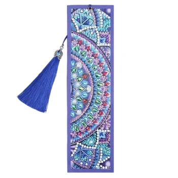 

DIY Diamond Painting Bookmark Tassel Bookmarks School Office Supplies Children Students DIY Crafts