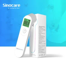Sinocare – thermomètre frontal infrarouge, dispositif médical, avec écran LCD numérique, mesure du corps, front et oreille sans Contact