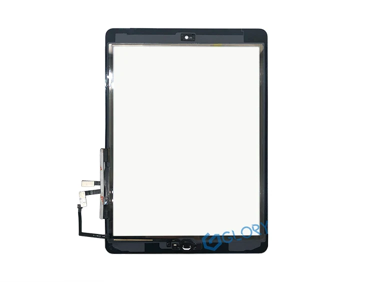 Черный Белый сенсорный экран панель для iPad Air A1474 A1475 сенсорный экран дигитайзер внешнее стекло+ кнопка дома+ наклейки+ набор инструментов